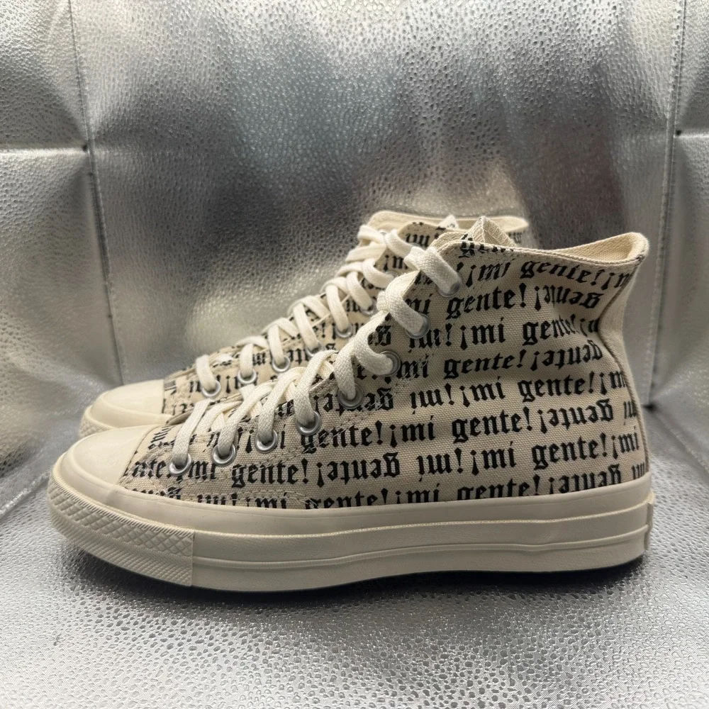 Size 7.5M/9.5W Converse Chuck 70 Hi Mi Gente Natural‎ Ivory Unisex Shoes 168172C